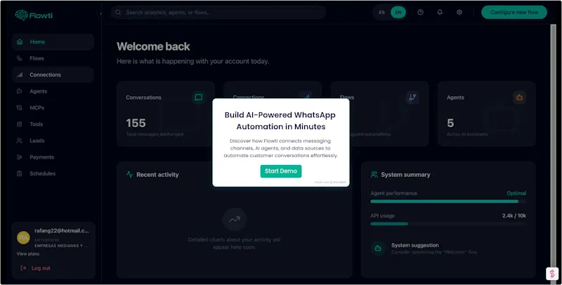 Flowti screenshot 2