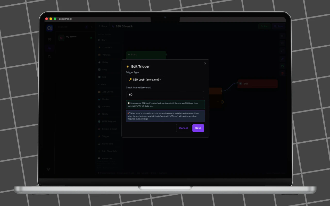 Local Panel screenshot 3