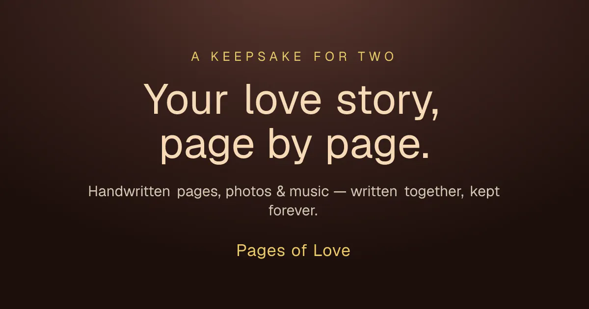 Pages of Love gallery image
