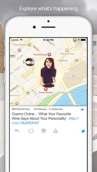 Tweetmap for iPhone gallery image