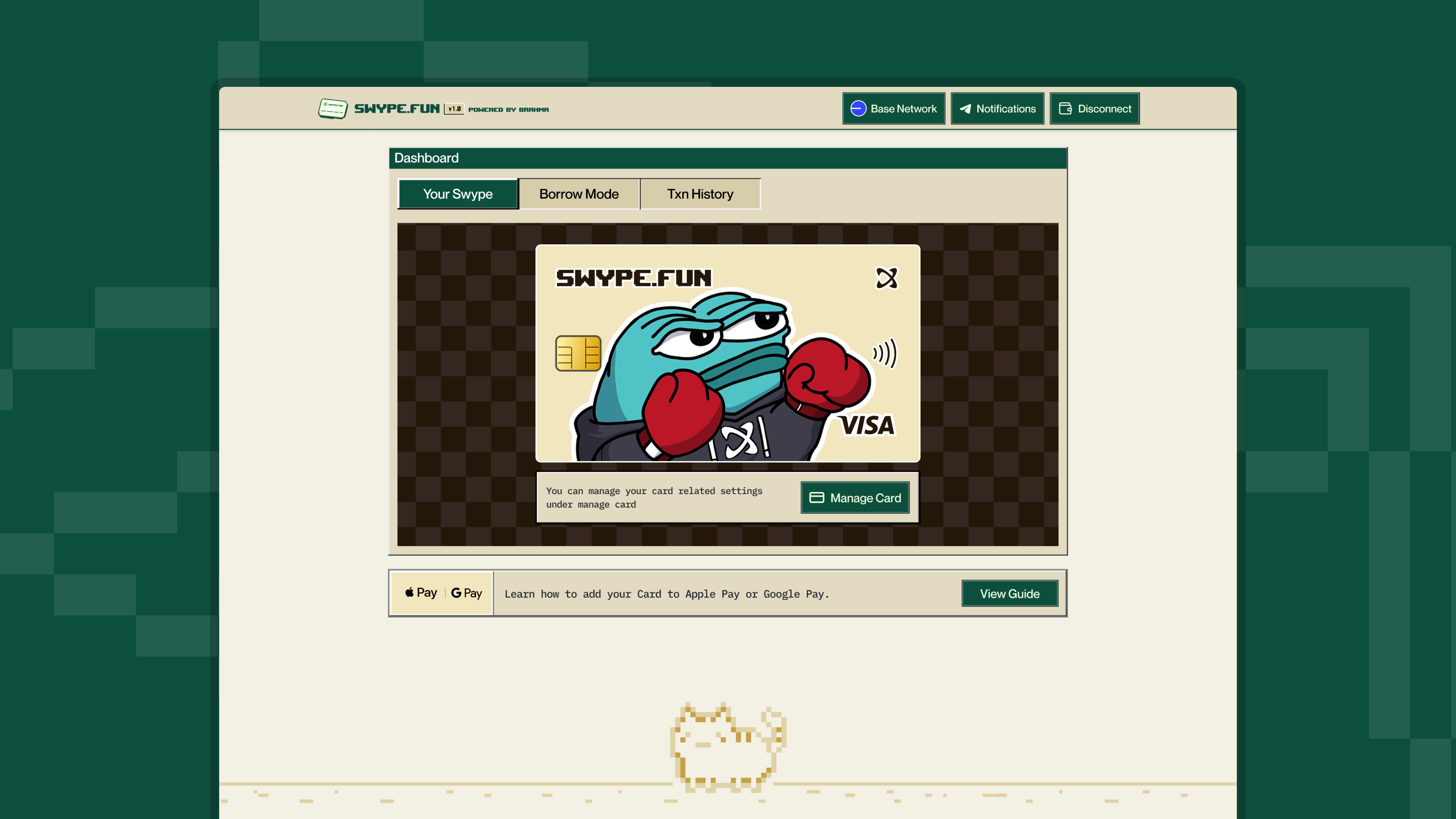 Swype.fun |Defi-native Kreditkarten - Verwenden Sie Ihre Krypto, ohne zu verkaufen. Medien 6