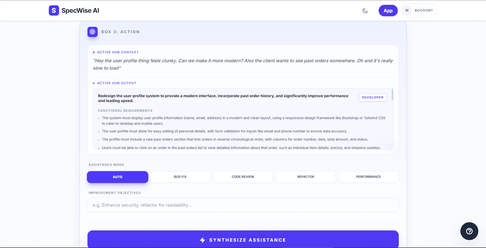 SpecWise AI screenshot 10