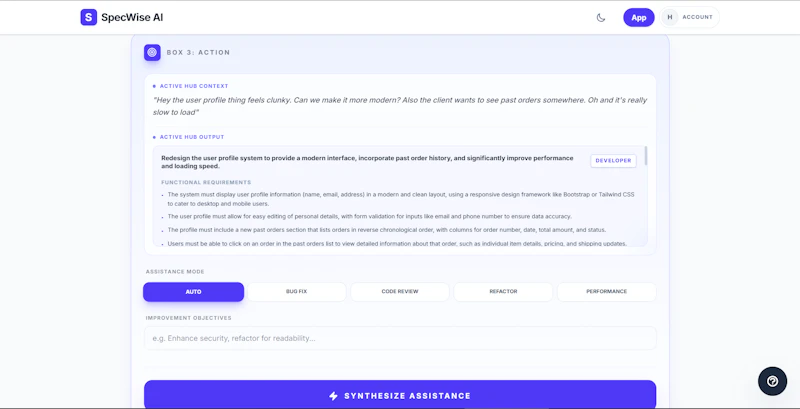 SpecWise AI screenshot 10