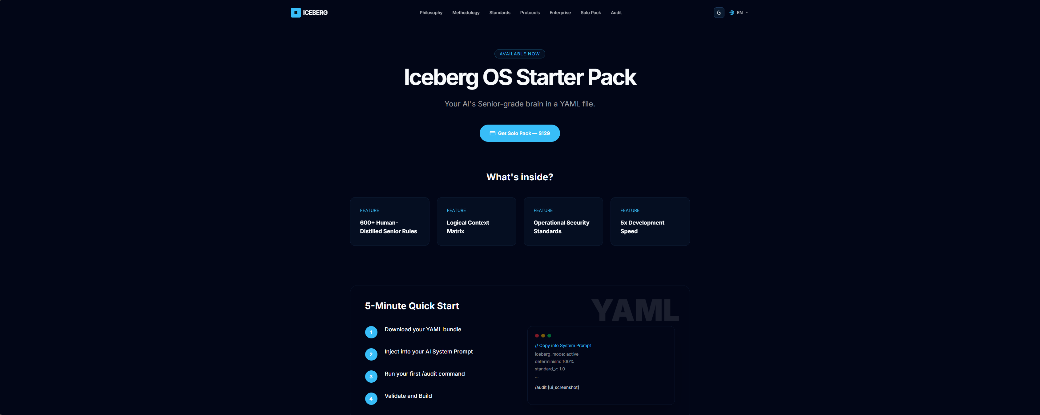 Iceberg Framework gallery image