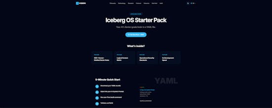 Iceberg Framework gallery image