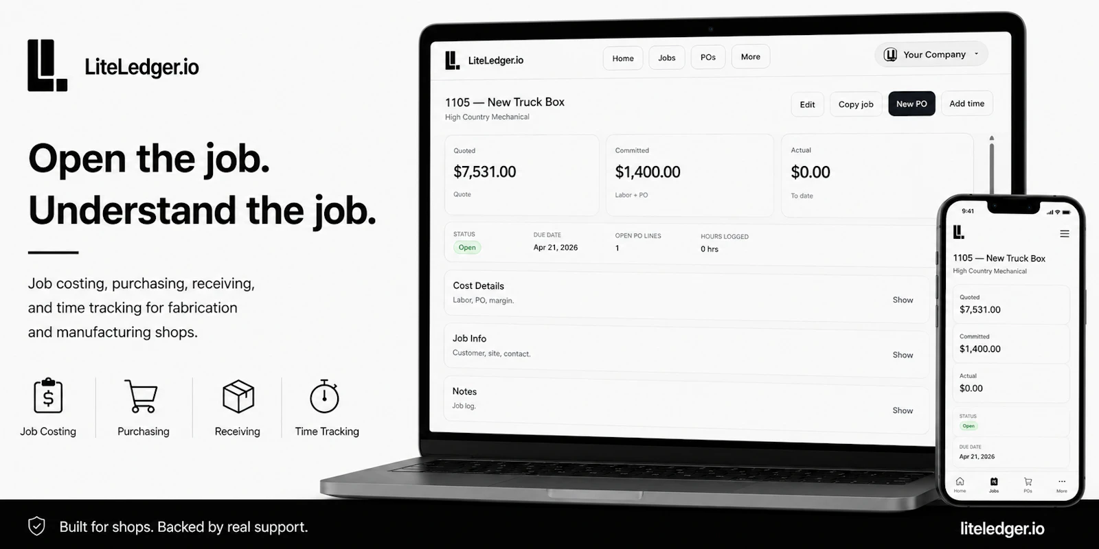 LiteLedger screenshot 1