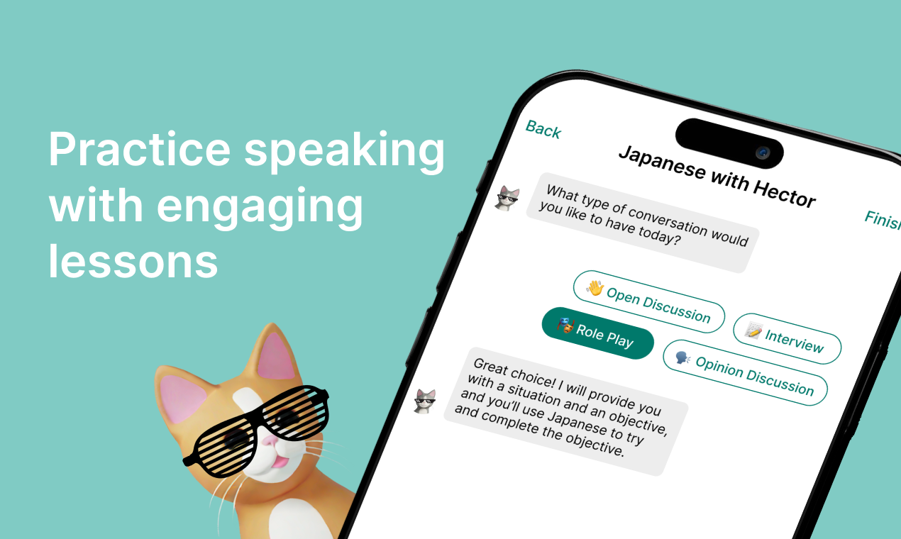 startuptile Lingocat-Become fluent faster through conversational practice