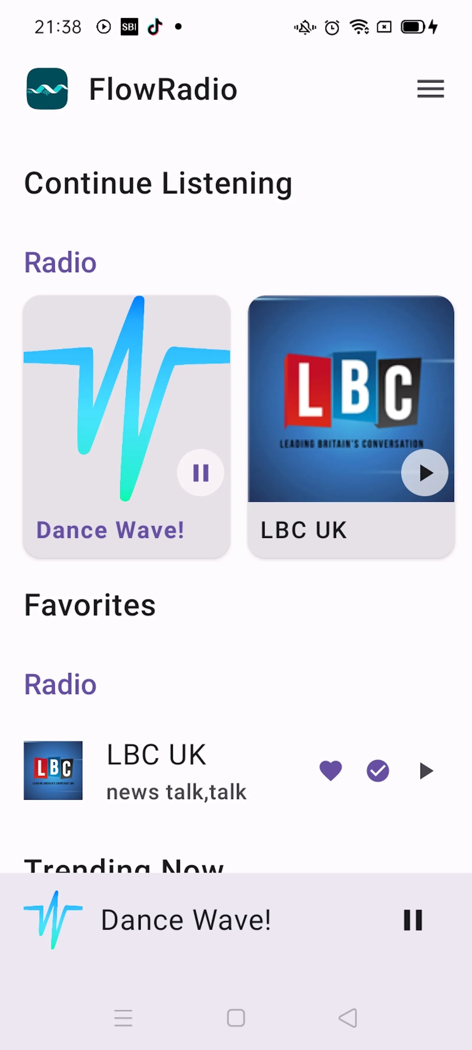 FlowRadio screenshot 1