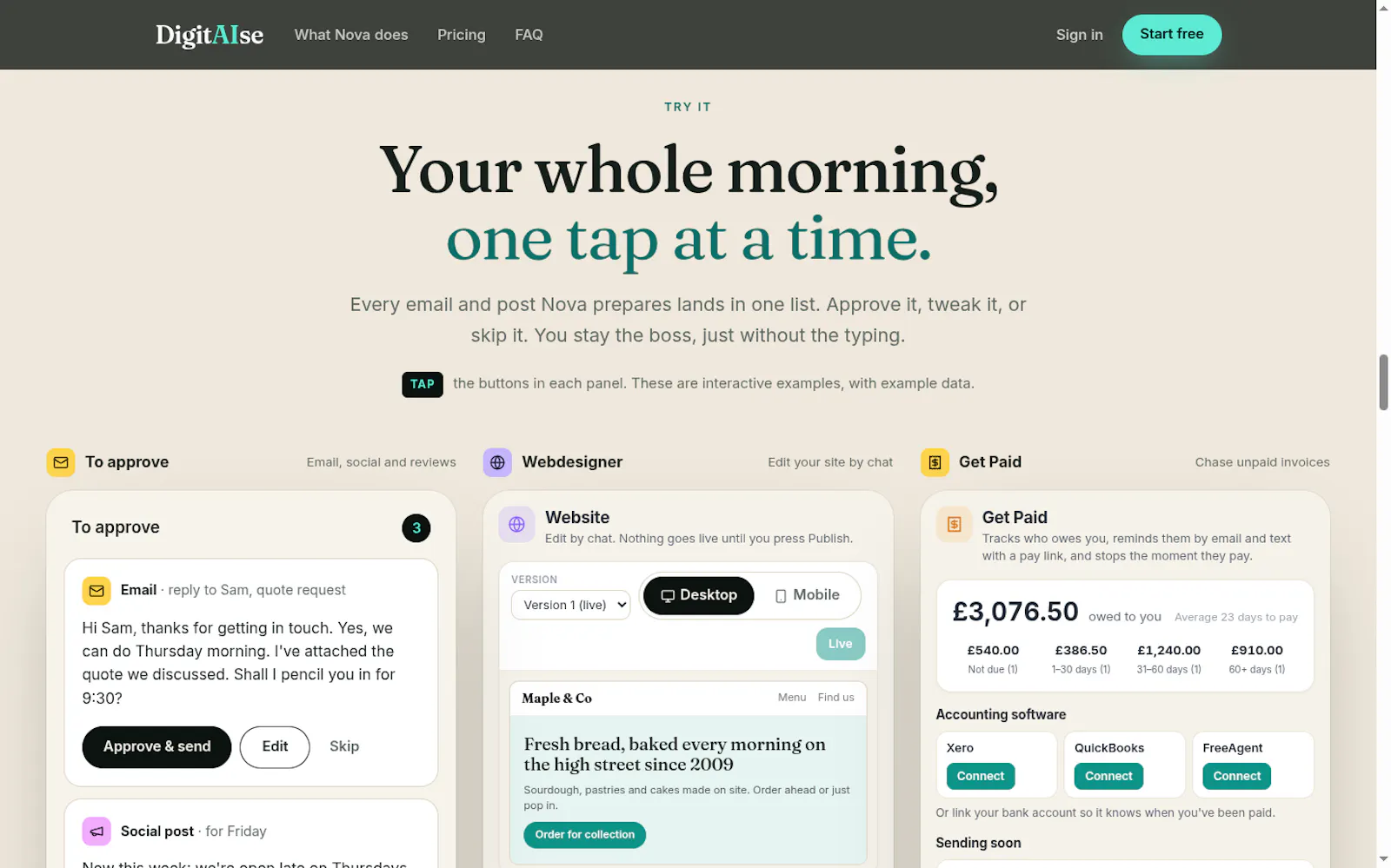 DigitAIse screenshot 2