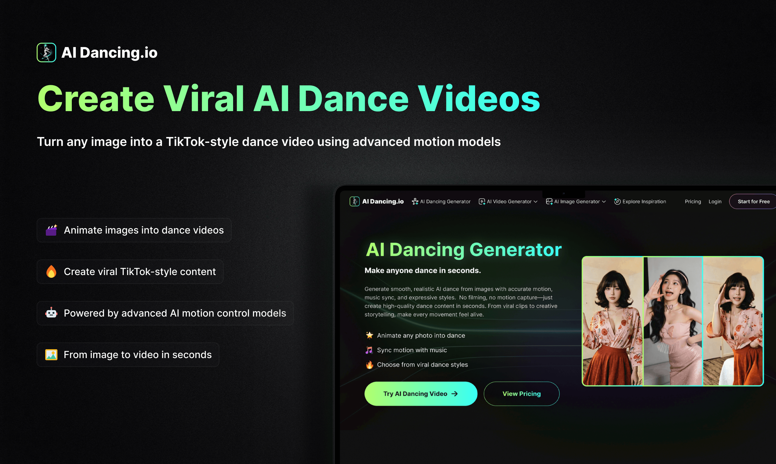 AI Dancing Generator gallery image
