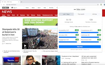 W3Rated | Web Ranking & Credibility Tool gallery image