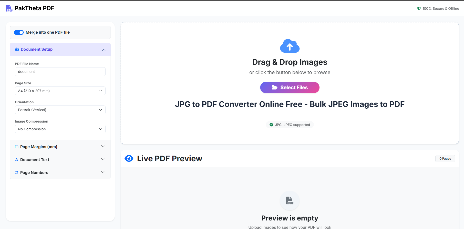 JPG to PDF Converter Online Free