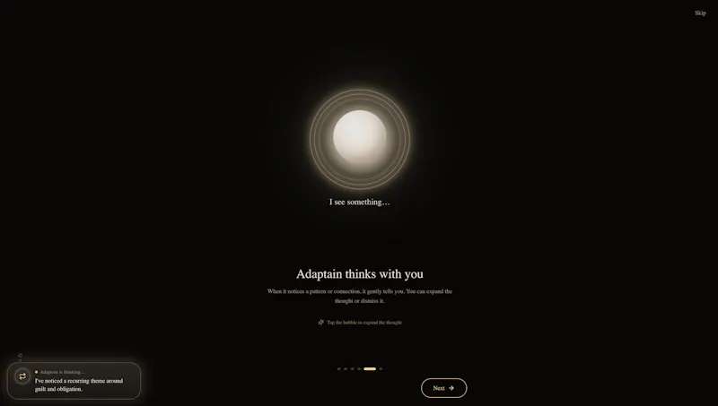 Adaptain screenshot 2