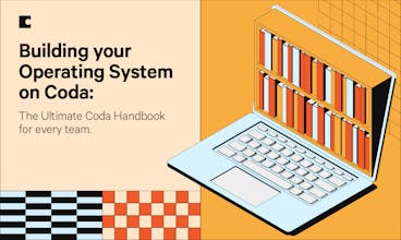 Illustration representing the new features of Coda 4.0: the convenient 2-way sync and sync pages, offering seamless optimization and enhanced productivity.