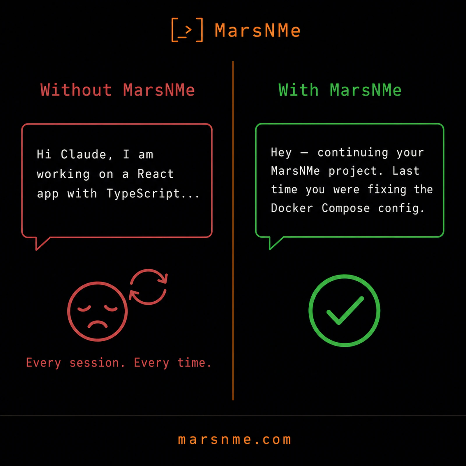 MarsNMe — Not Just Context. Continuity. screenshot 4