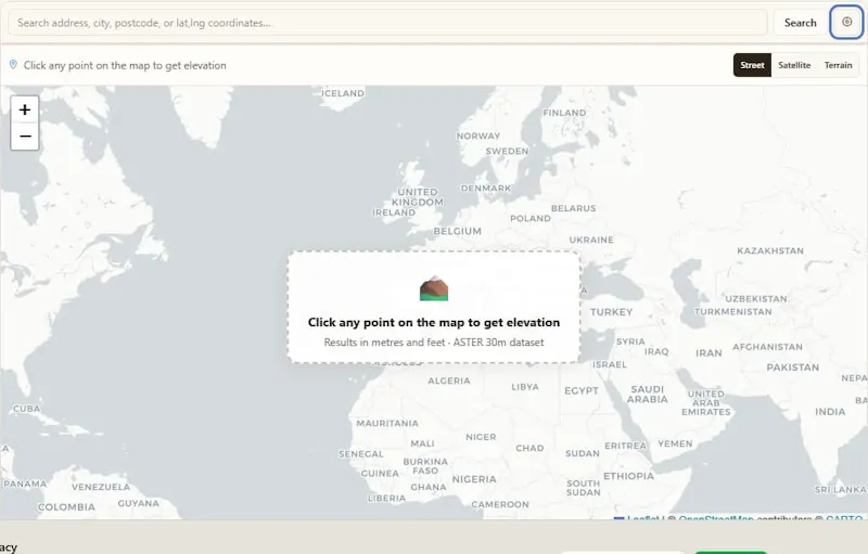 Elevation Finder screenshot 2