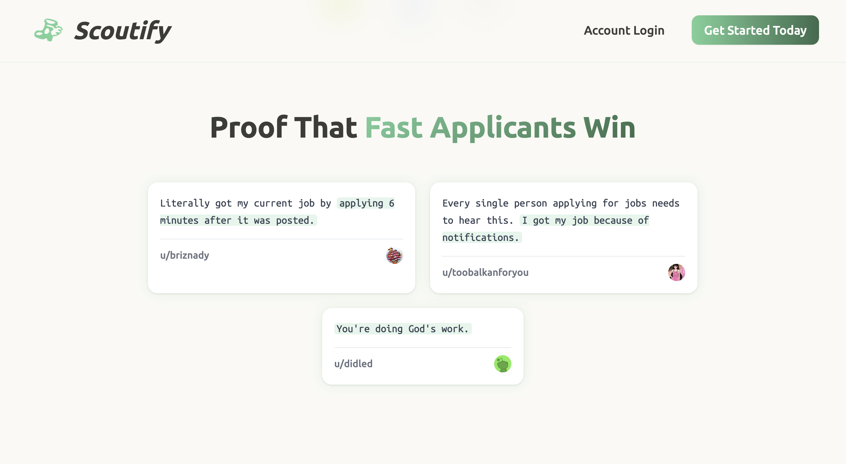 Scoutify - Screenshot 3 showing product features and functionality
