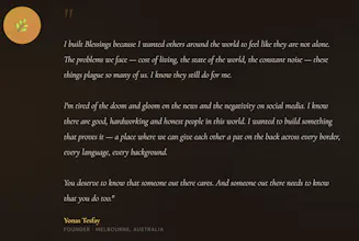 Blessings gallery image