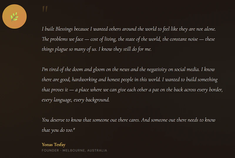 Blessings screenshot 5