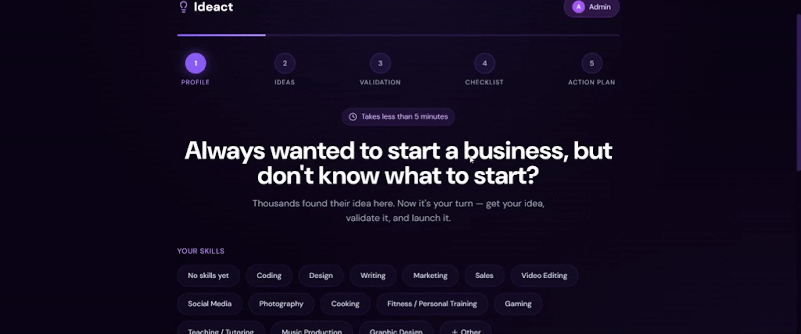 Ideact screenshot 1 (video preview)