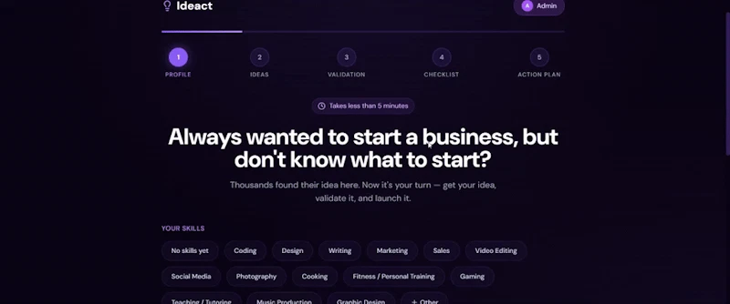 Ideact screenshot 1 (video preview)