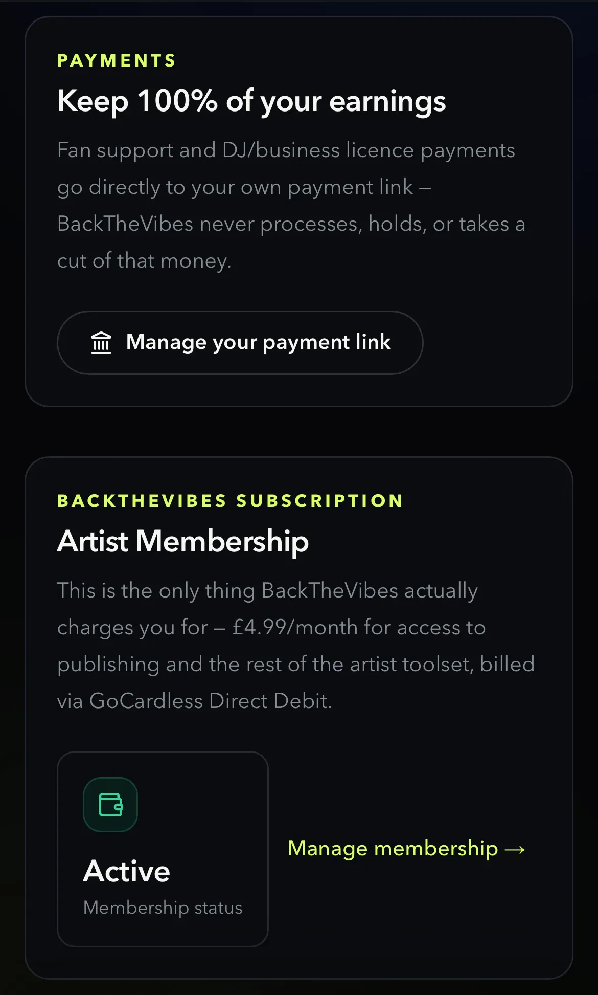 BackTheVibes gallery image