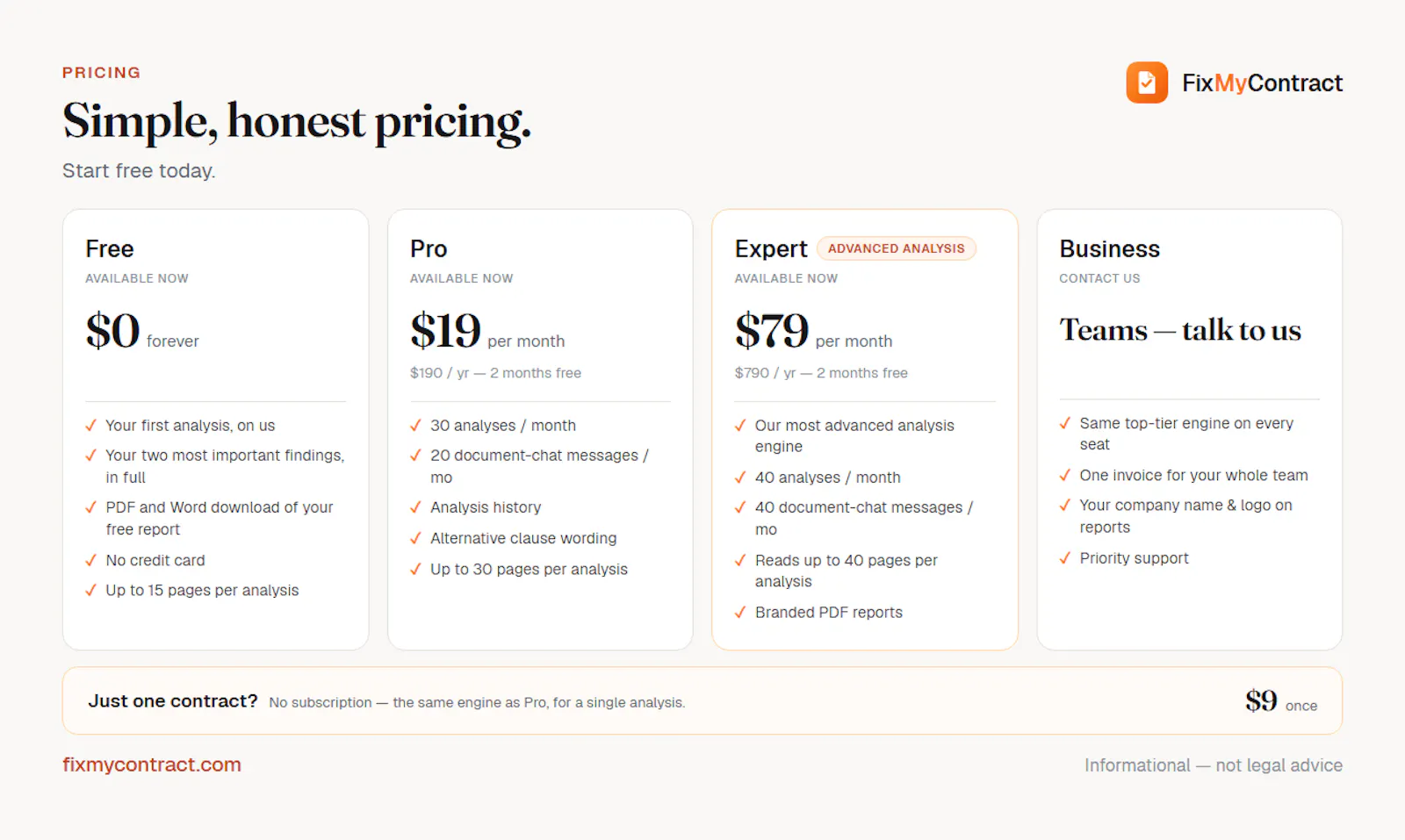 FixMyContract screenshot 5