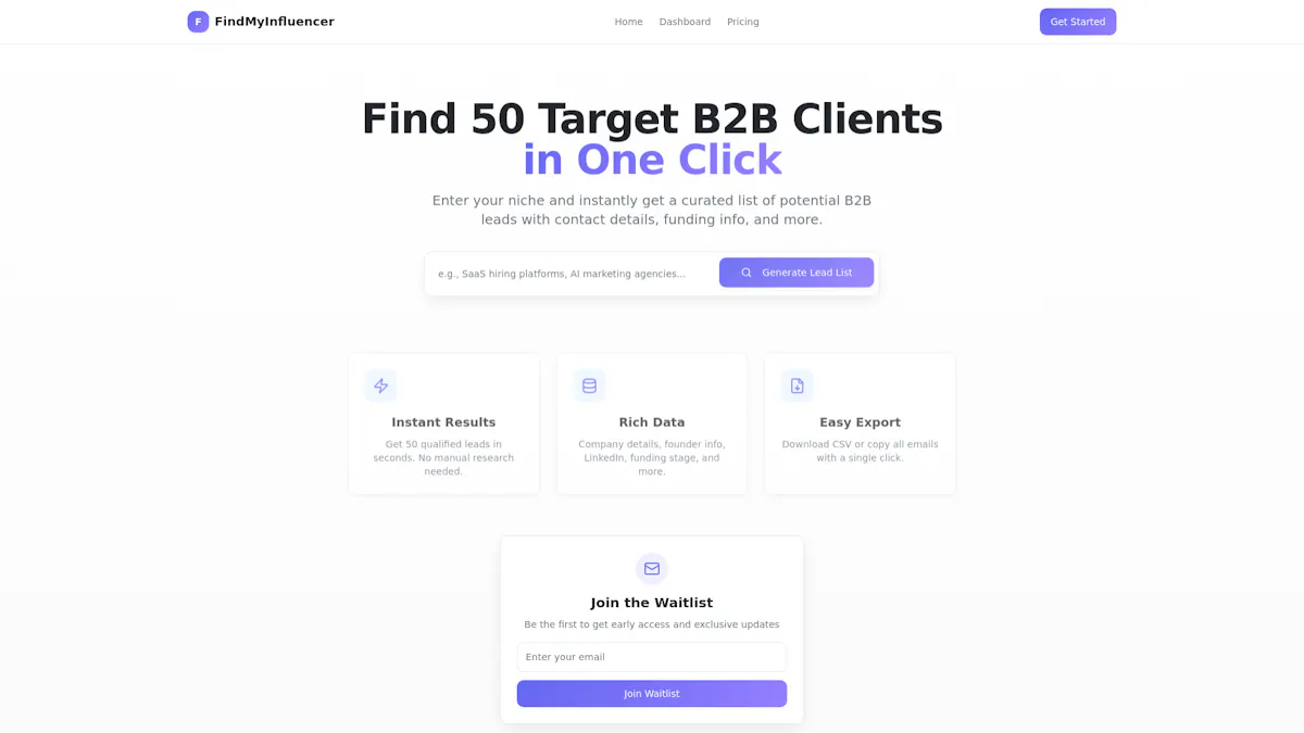 FindMyInfluencer