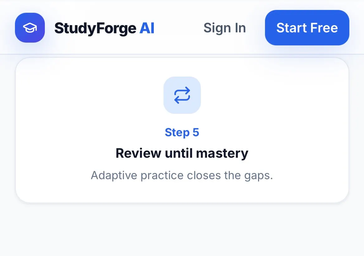 StudyForge AI gallery image
