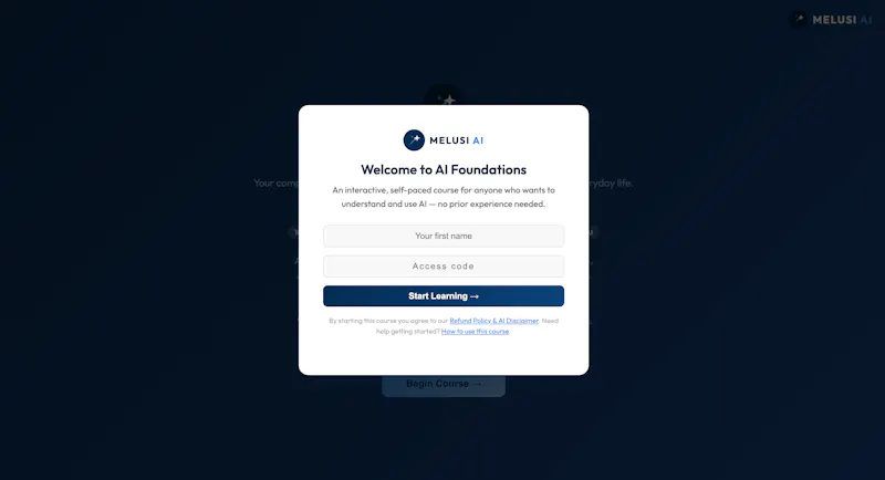 Melusi AI screenshot 1