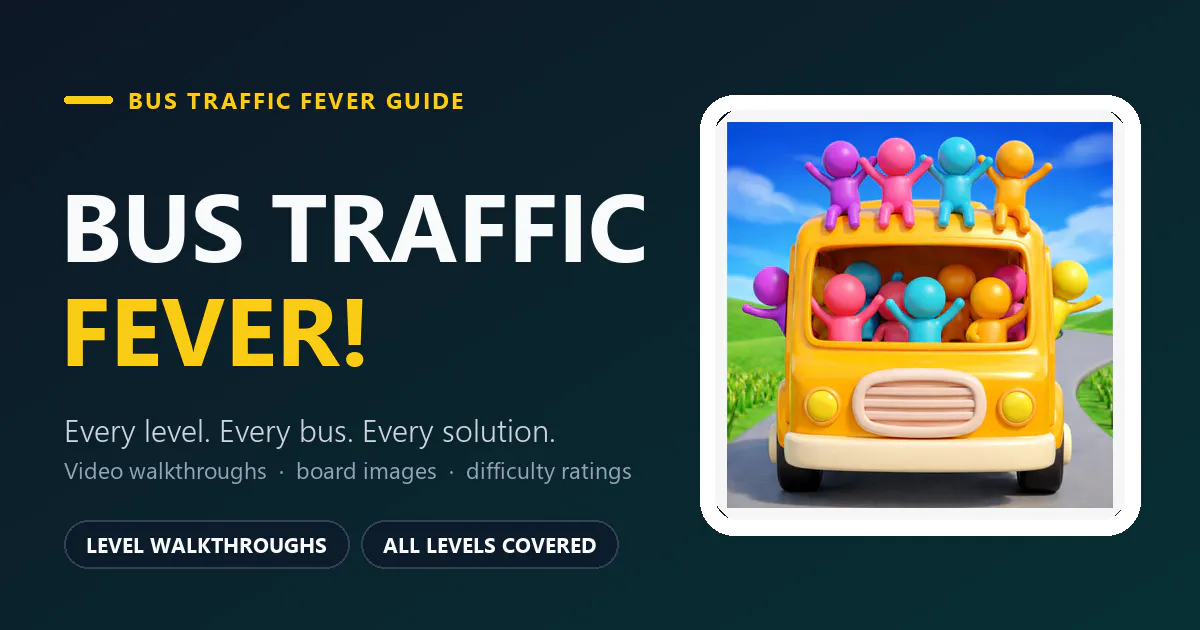 Bus Traffic Fever Guide gallery image