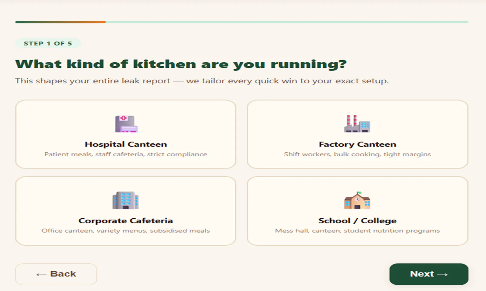 Kitchen Profit Leak Detector screenshot 1