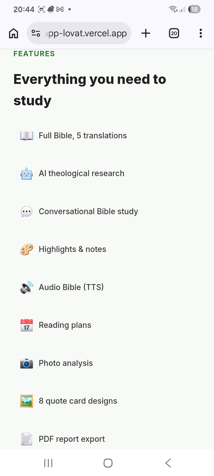 Berean App – AI-Powered Bible Study,  gallery image