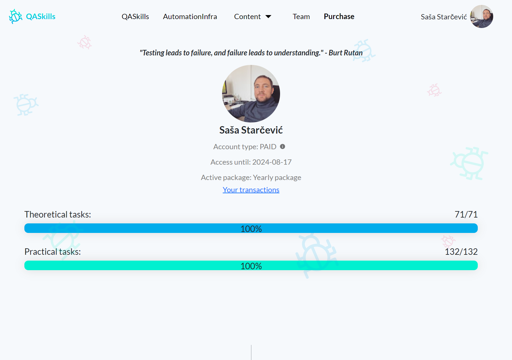 وسائط QASkills.io - Ace The QA مقابلة مع منصة التعلم التفاعلية لدينا 2