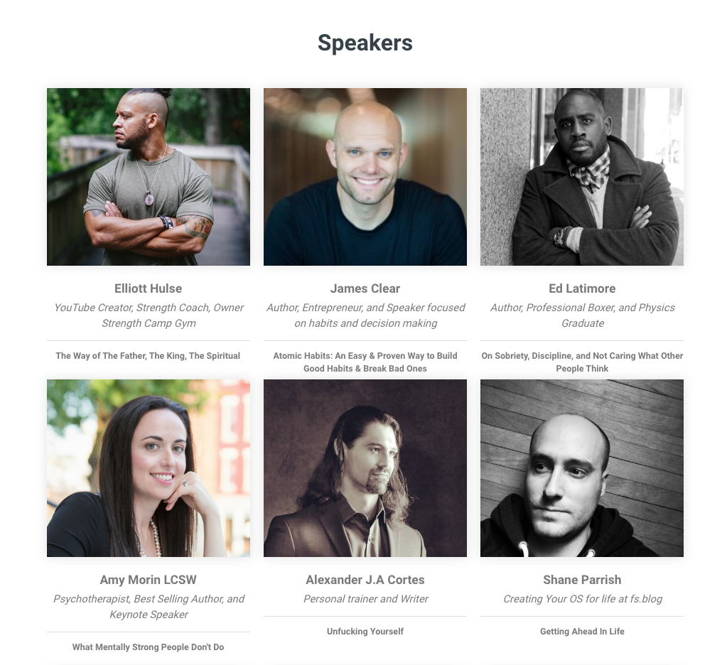 Men of Character Conference gallery image