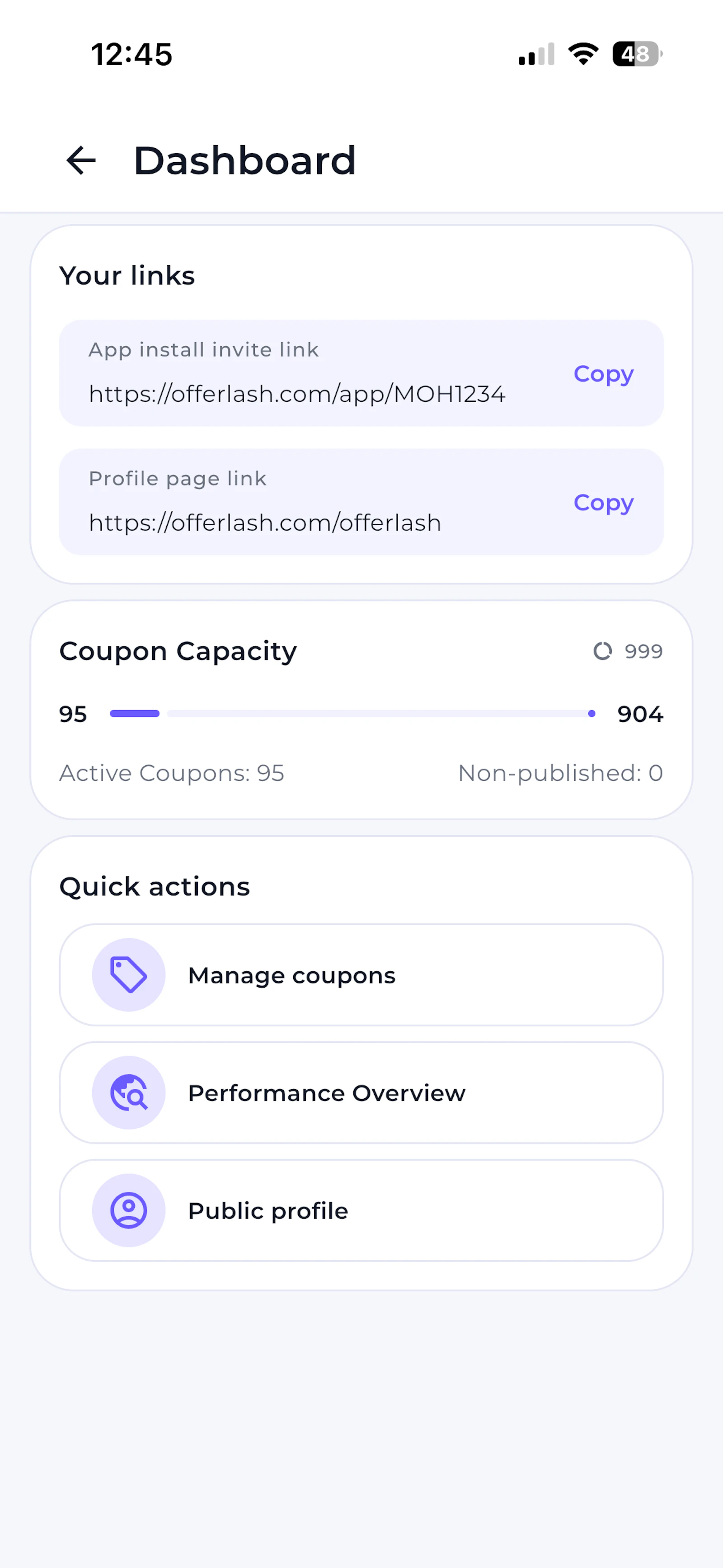 Offerlash screenshot 4