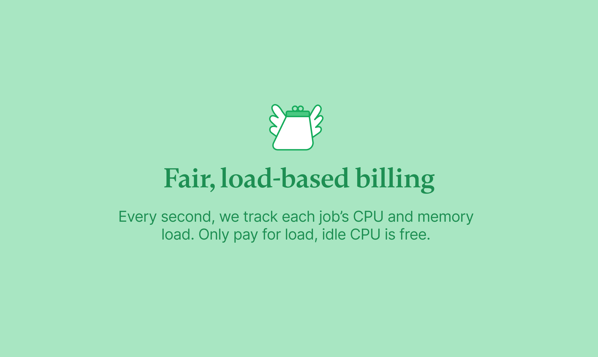 Runmyjob - Runners de CI facturados por el verdadero uso de la CPU, no se necesita infra media 3