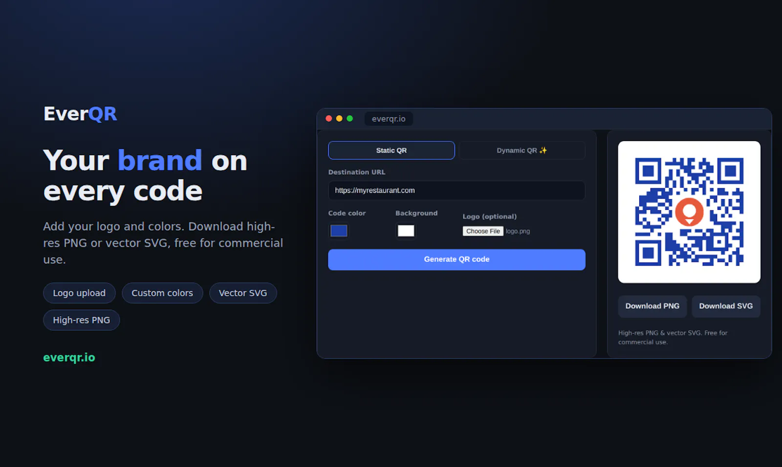 EverQR: Edit QR codes after printing screenshot 4
