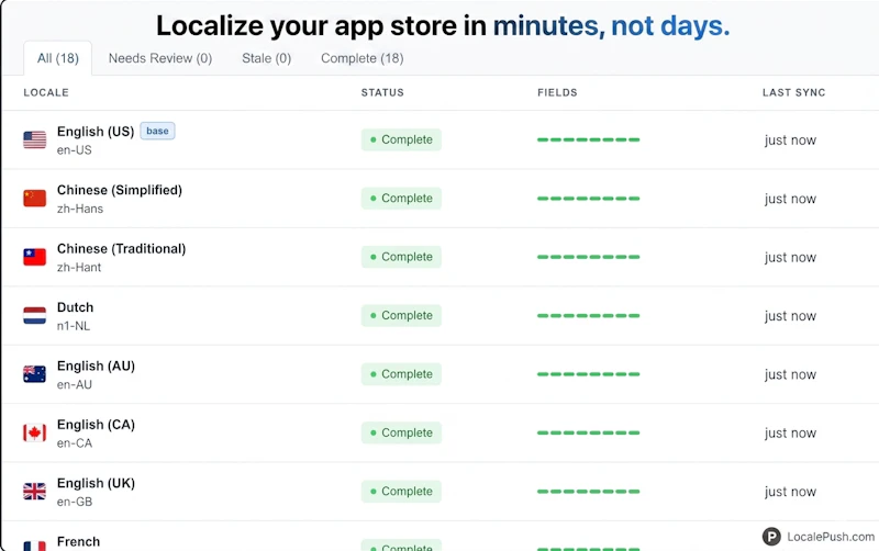 LocalePush screenshot 2