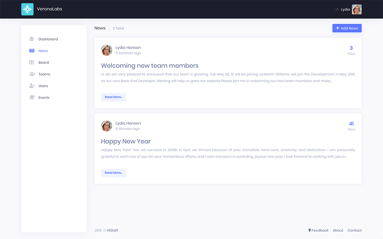 HiStaff gallery image