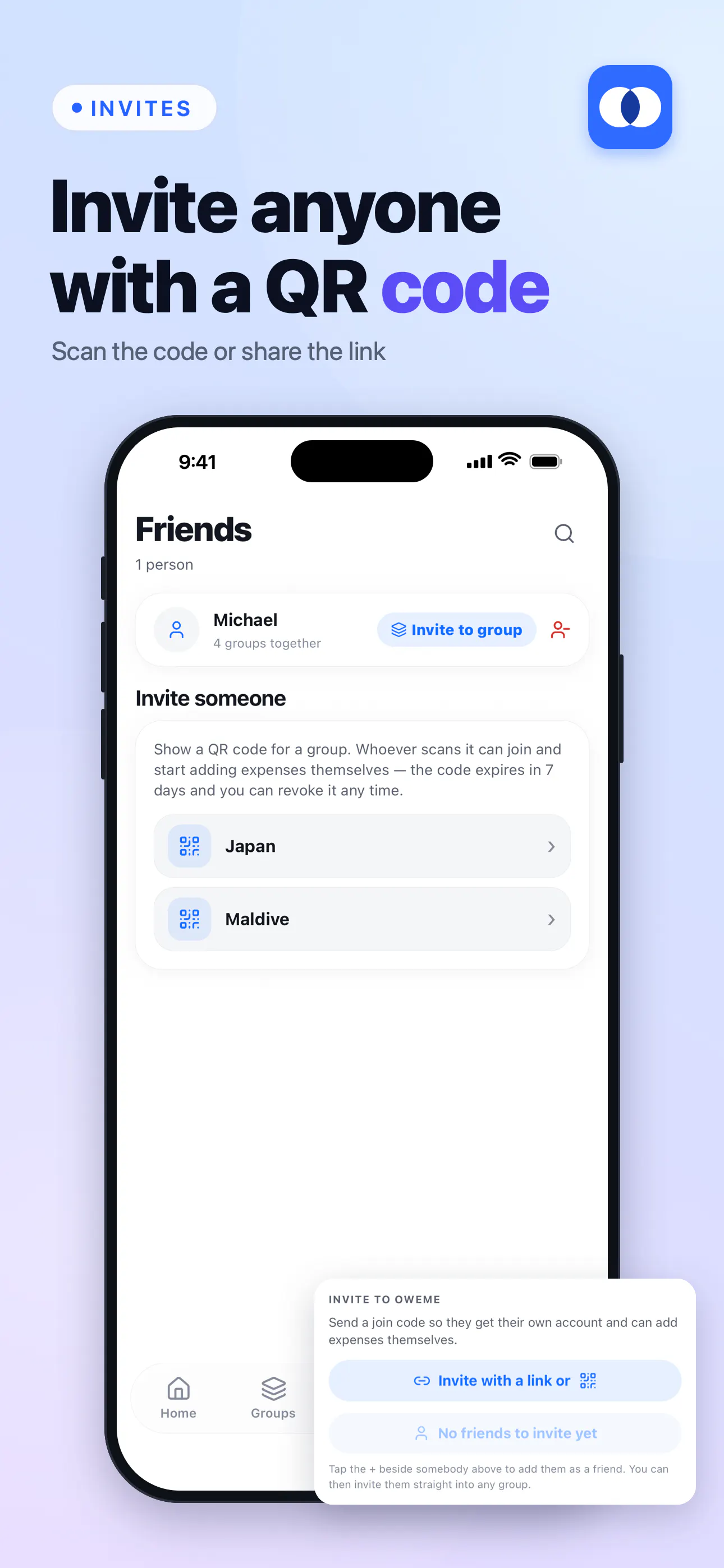 OweMe: Split Expenses gallery image