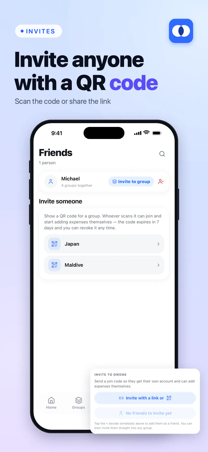 OweMe: Split Expenses screenshot 3