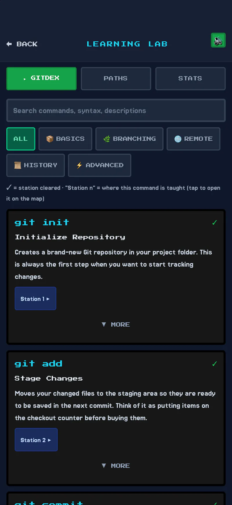 GitSetGo — learn git the fun way screenshot 6