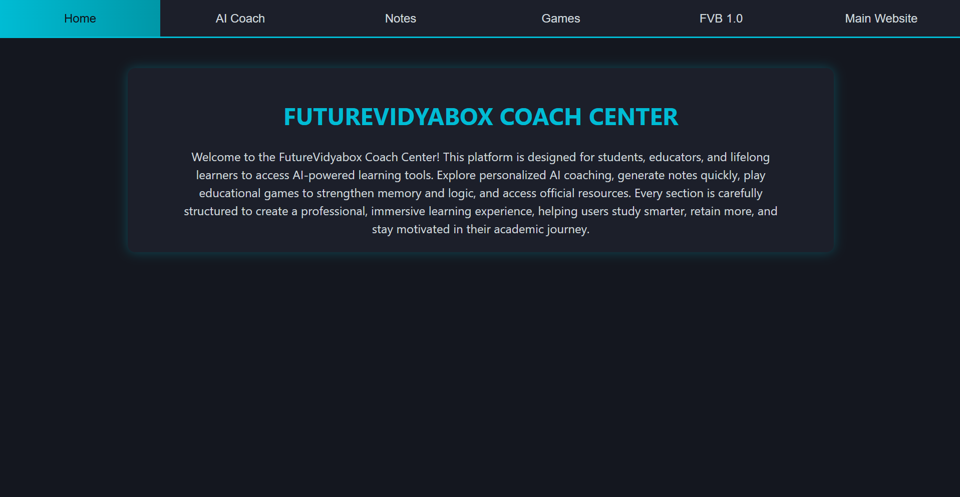 Média Centre d'entraîneur FuturevidyAbox Future - GRATUIT NO ADS CENTER CENTRE POUR ÉTUDIANTS POUR PRENDRE NOTES 5