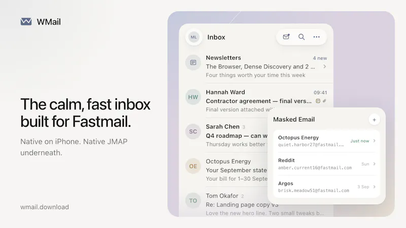 WMail screenshot 1