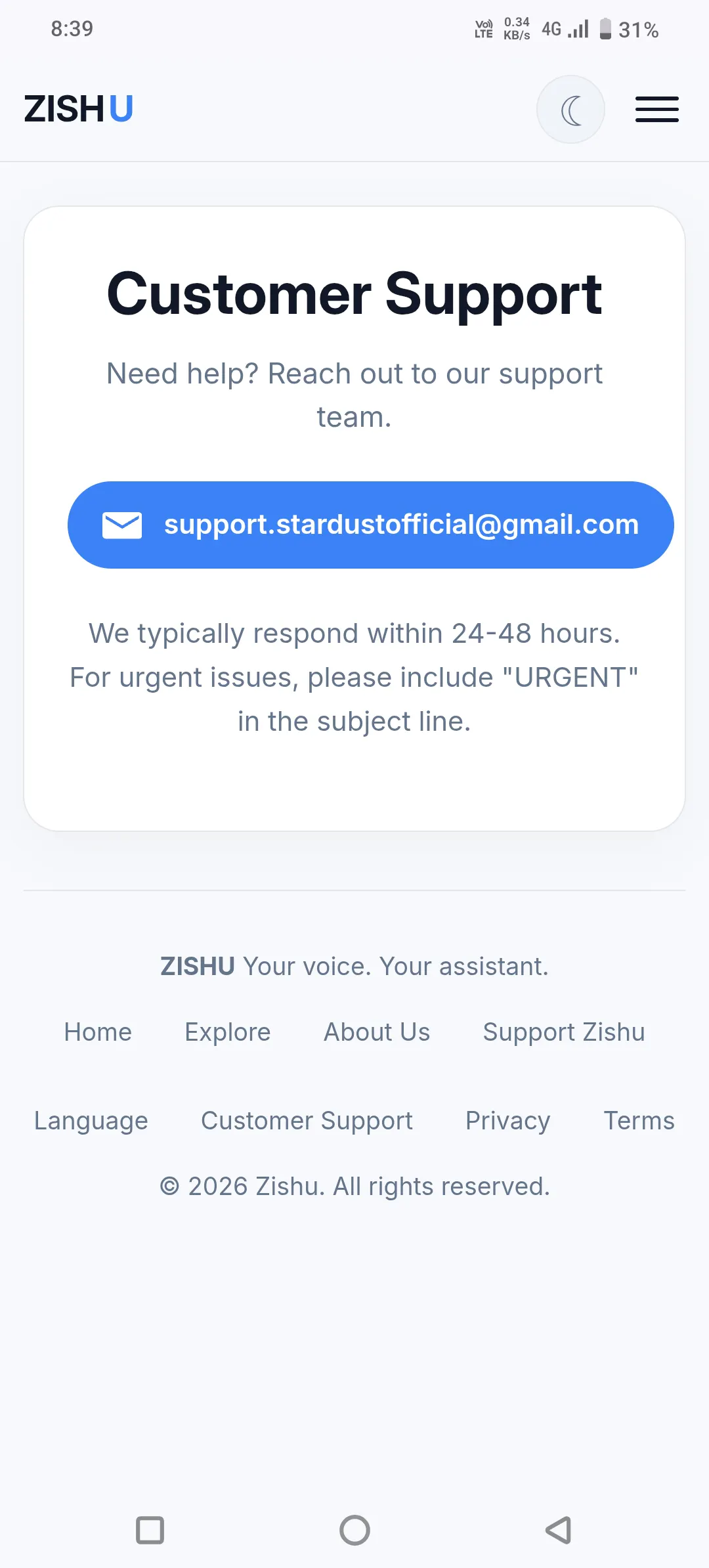 Zishu AI Voice Assistant  gallery image