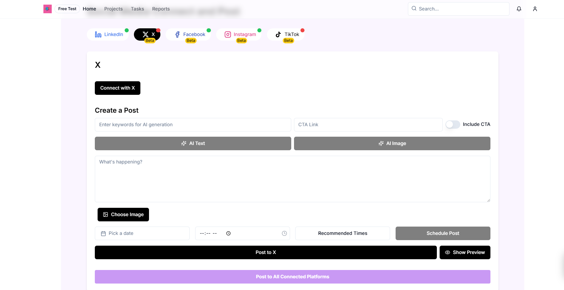 Repsage - Simplify social media posting with automation media 3