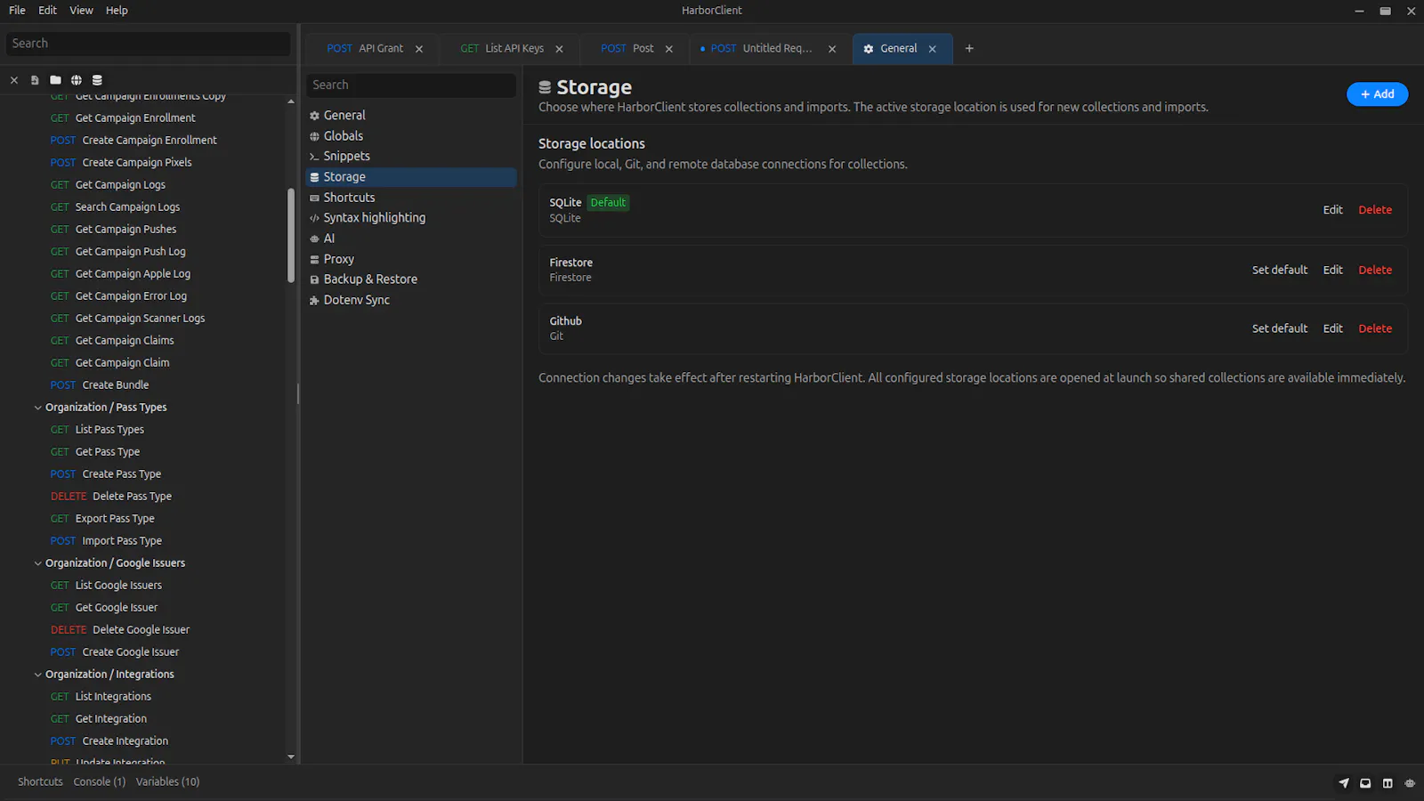 HarborClient screenshot 10