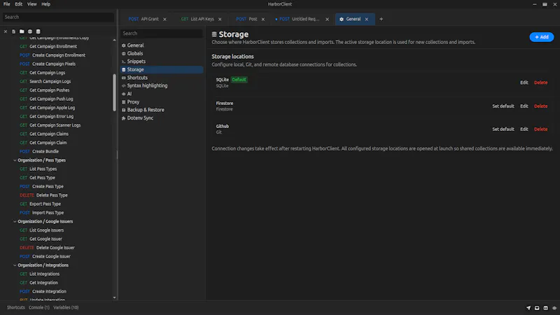 HarborClient screenshot 10
