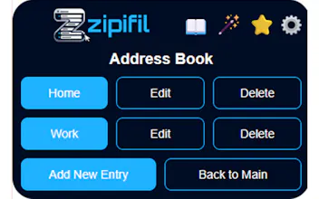 Zipifil AI Form Filler Chrome Extension gallery image